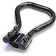 Stander Recliner Lever Extender, Oversized Grip Handle Adapter for Adults, Seniors, and Elderly, Extension Handle with Large Ergonomic Curve Grab Bar, Compatible with Wooden Recliner Handles - Black