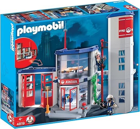 amazon playmobil fire engine