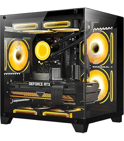 Amazon.com: HOENGAGER Gaming PC Desktop - AMD Ryzen 5 5600X