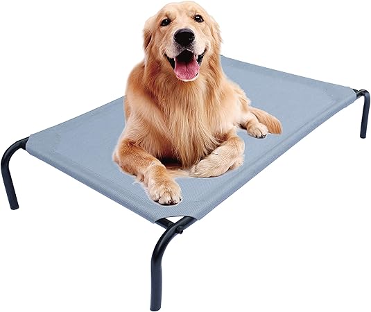 elevated cooling dog bed