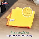 Spontex Microfibre Collection Cloths 16 x 30x30cm Assorted Colours view 3