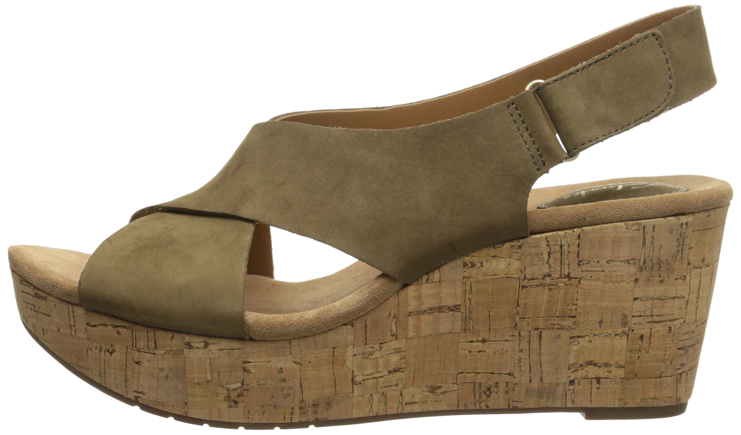 clarks women's caslynn shae wedge sandal
