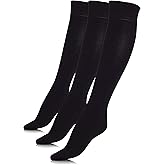 Junix Women’s Bamboo Knee High Socks 3 Pack Business Casual for Shoe Size 5-8 & 8-11