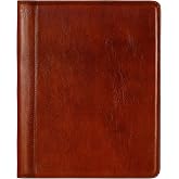 Time Resistance Leather Portfolio &ndash; Tablet size Leather Document Case &ndash; Small Briefcase Made in Italy