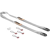 Peak Design Leash Camera Strap - Configurable as a Sling, Neck, Shoulder Strap or Safety Tether, Adjustable, Compact