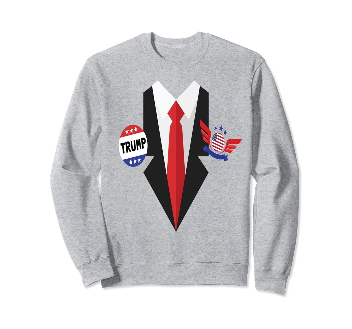 Donald Trump Supporter Halloween Costume Sweatshirt-ANZ