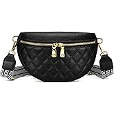 Belt Bag for Women,Fanny Packs for Women,Anti Theft Fanny Pack,leather Belt Bag and Removable Strap