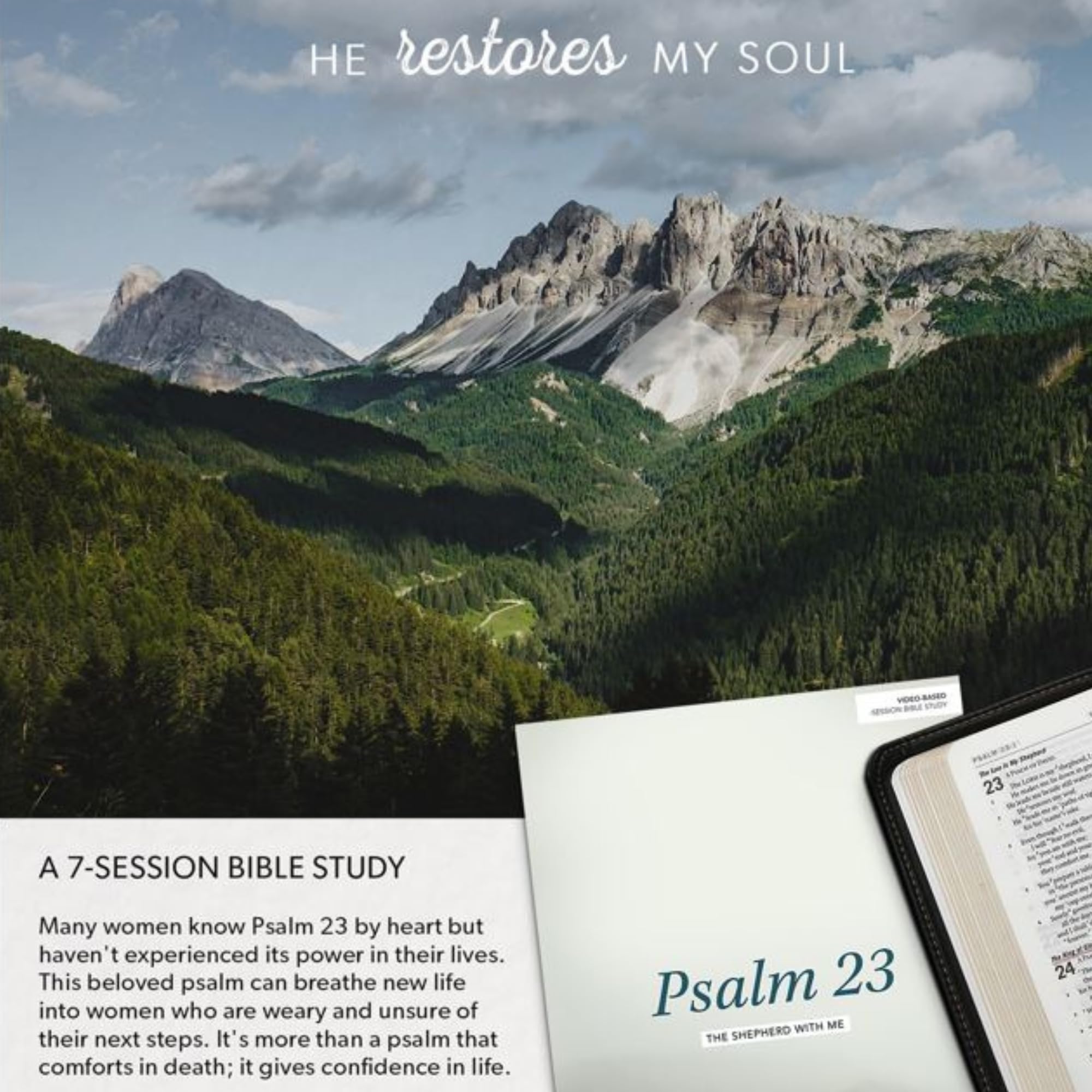Psalm 23 - Bible Study for Women with Video Access: The Shepherd With Me