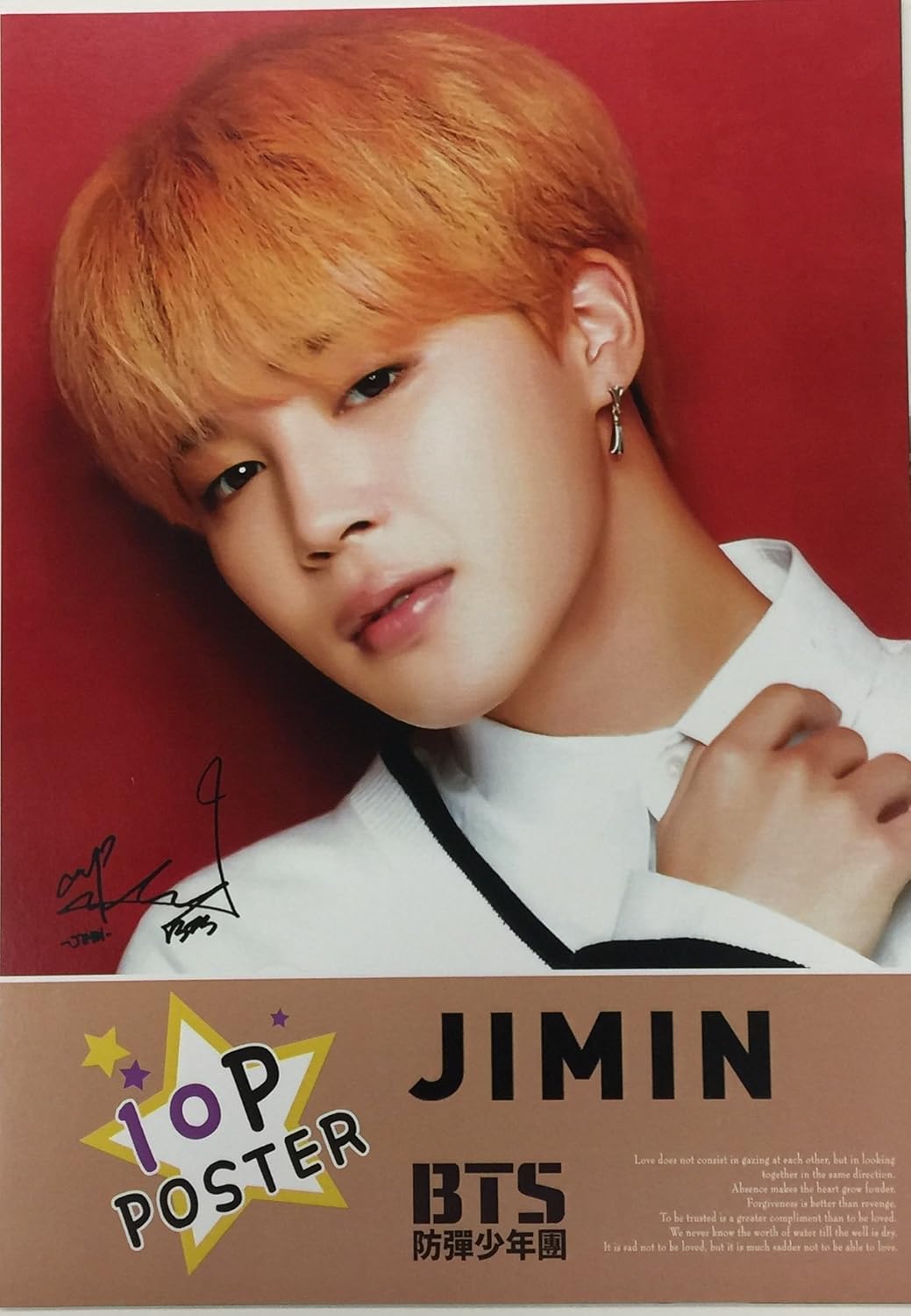 KPOP BTS Bangtan Boys Photo Poster (10 Pieces) (BTSJIMIN