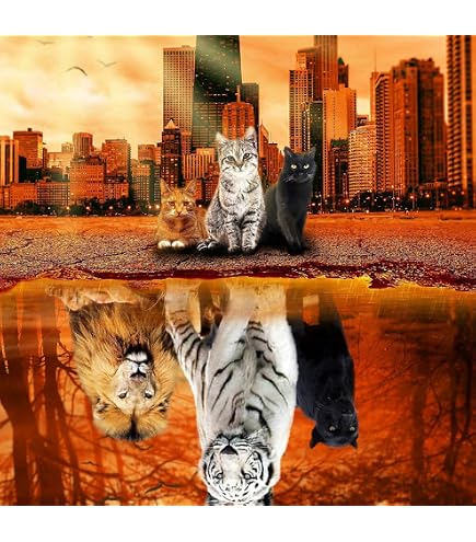 Ingooood 1000 Piece Jigsaw Puzzle - Cat Series, Adult Puzzle For Fun & Relaxation, 19.68x29.52 Inches
