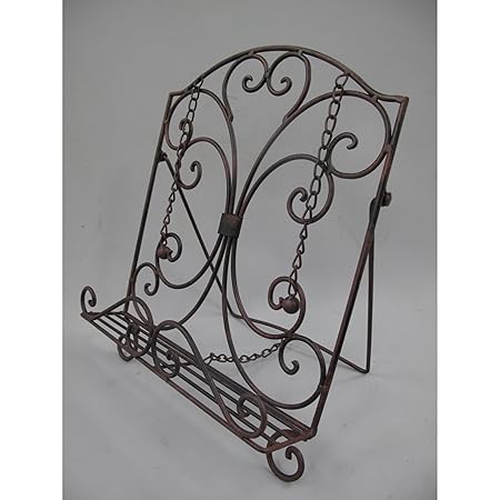 Gr Kochbuch-Ständer Metall Kochbuchhalter Buchstütze Buchständer