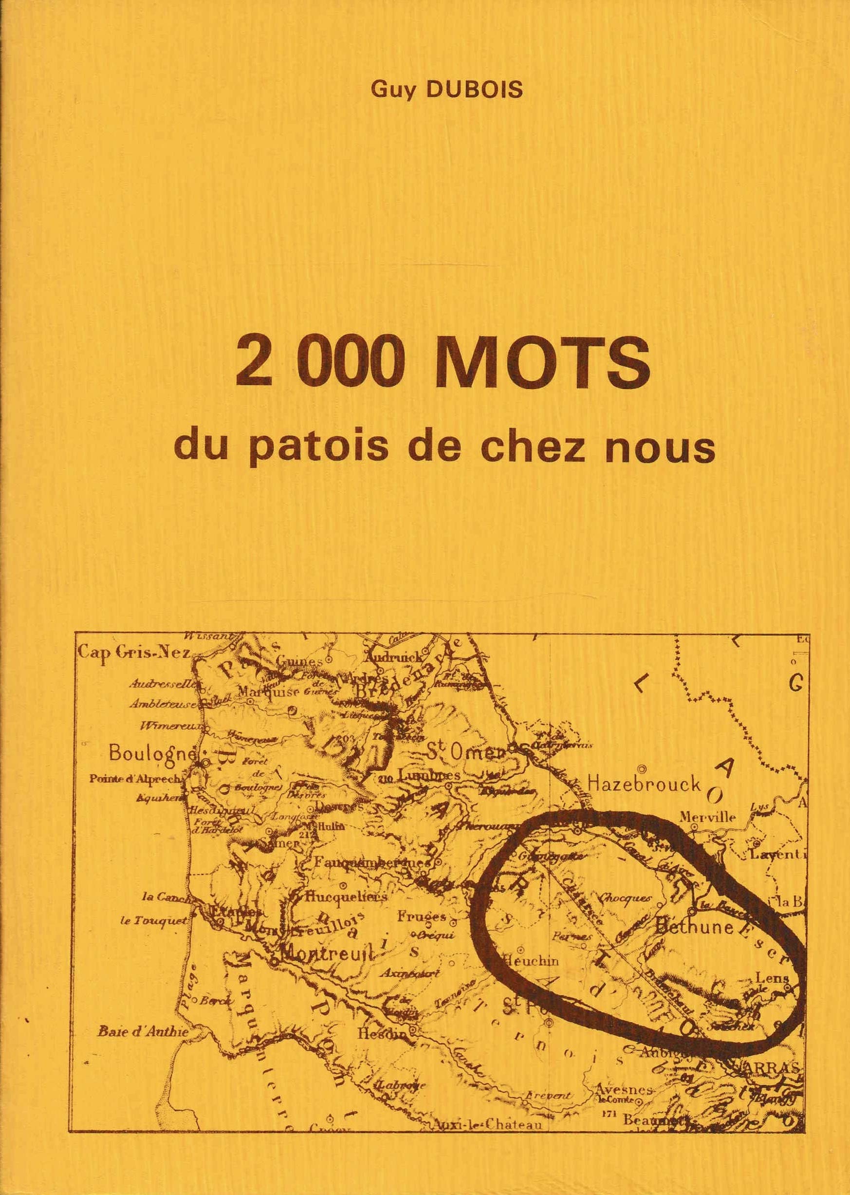 couverture de : 2000 mots du patois de chez nous