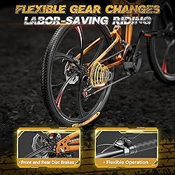 MarKnig 26 Inch Adult Folding Bikes/Mountain