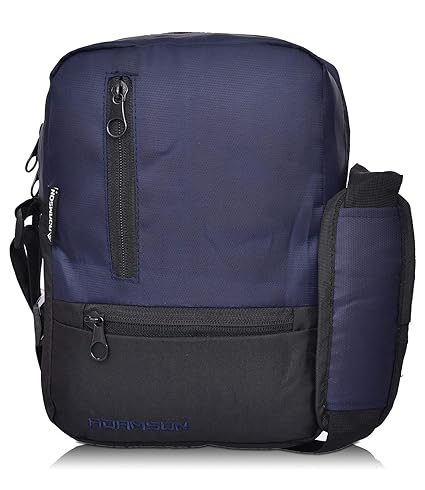 Adamson Blue Mens Polyster slingbag (ASB-027)