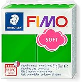 Staedtler FIMO Soft Polymer Clay - -Oven Bake Clay for Jewelry, Sculpting, Crafting, Tropical Green 8020-53