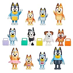Bluey 4 Figures Packs: The Show - 4 x 2.5