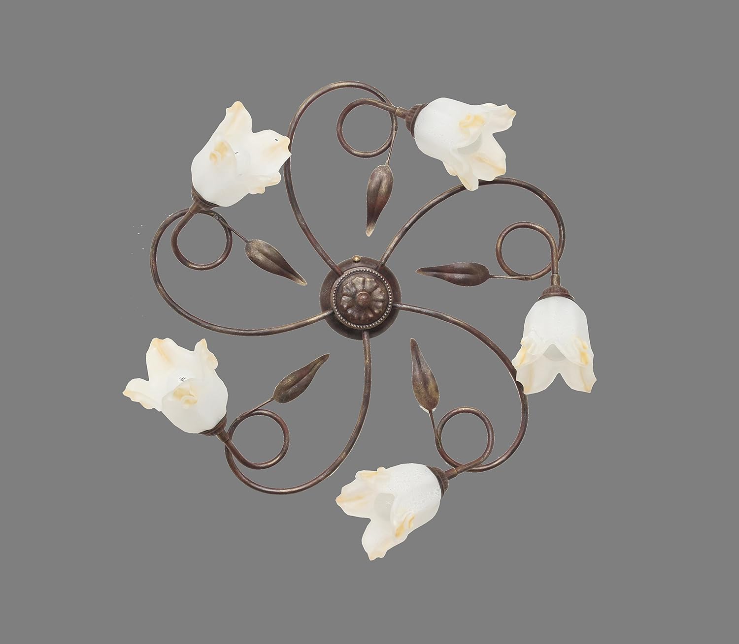 Made in Italy Deckenleuchte Deckenleuchte aus Schmiedeeisen Beleuchtung