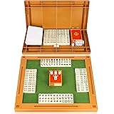 20mm Mini Travel Mahjong Set with Majiang Table