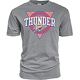 Blue 84 NBA Unisex-Adult NBA Officially Licensed T-Shirt Ringspun Triblock Gray