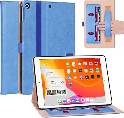 Amazon Co Jp Foluu 第7世代 Ipad 10 2インチ ケース 手帳型 Pu