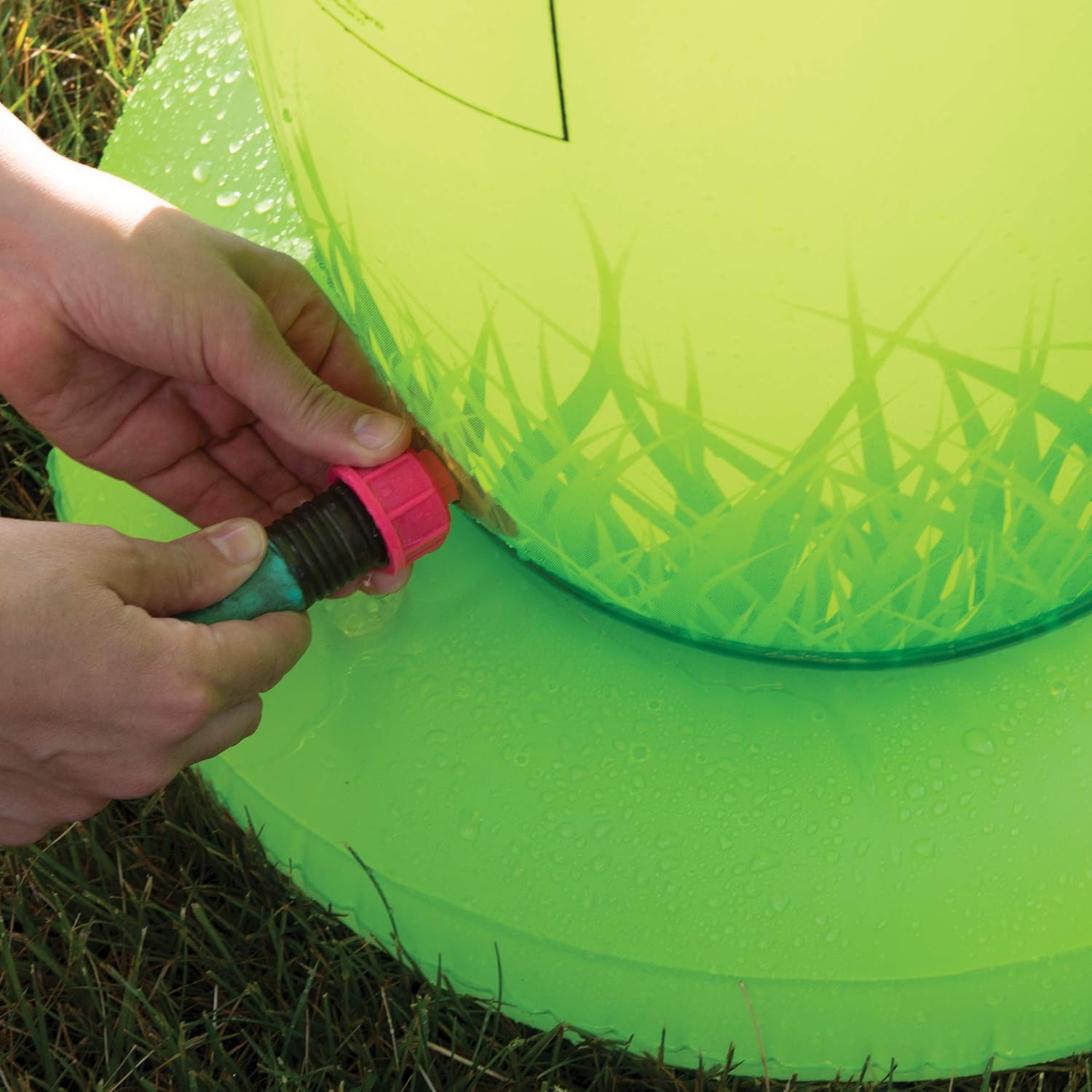 Prextex 5 Ft. Inflatable Water Sprinkler Sunflower Sprinkler Water Toy Fun Outdoor Water Activity for Toddlers and Kids: Toys & Games