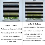 Taiyuhomes Day Night Zebra Roller Blind 50x150cm Aluminium Cassette view 5