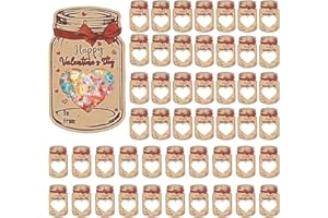 Wqebuid 48 Pcs Valentine's Day Exchange Card Bulk Happy Valentines Day Cards for Classroom Party DIY