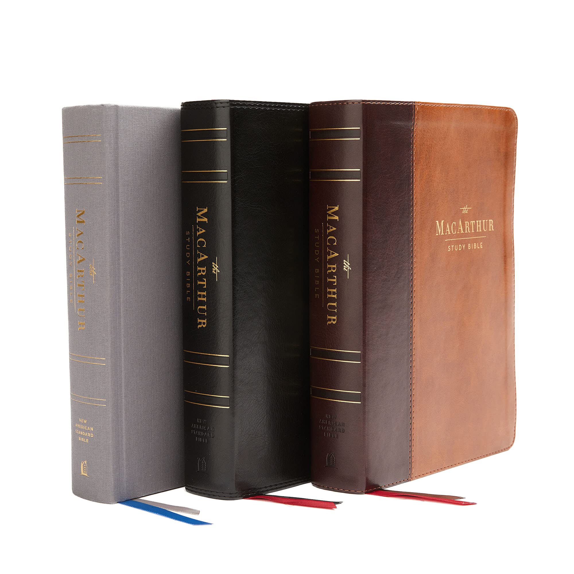 NASB, MacArthur Study Bible, 2nd Edition, Leathersoft, Black, Comfort Print: Unleashing God's Truth One Verse at a Time NASB, MacArthur Study Bible, 2nd Edition, Leathersoft, Black, Comfort Print: Unleashing God's Truth One Verse at a Time Imitation Leather Hardcover Paperback