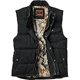 Legendary Whitetails mens Buck Commander Cabin Creek Quilted Canvas Vest