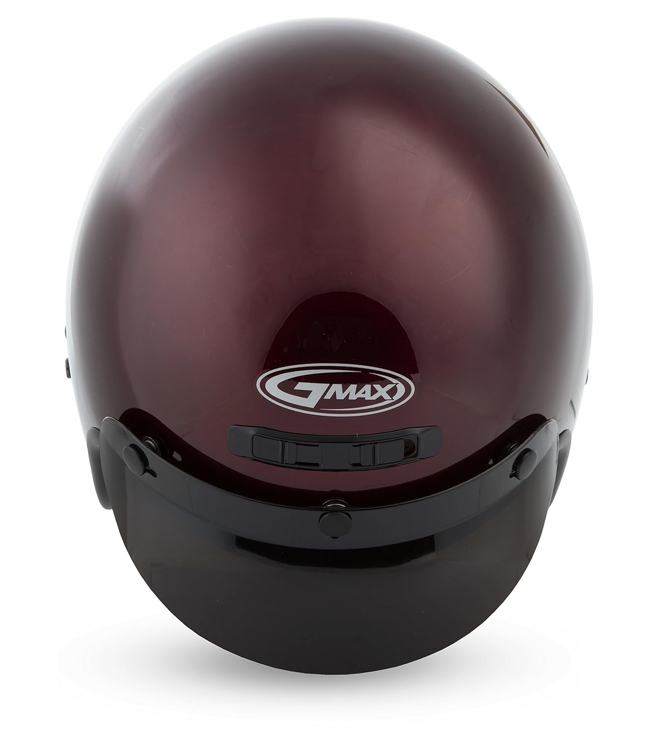 Gmax Gm2 Open Face Helmet Wine L/Large Protective Gear Helmets