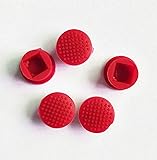 5 PCS TrackPoint Keyboard Mouse Red Cap Soft Dome