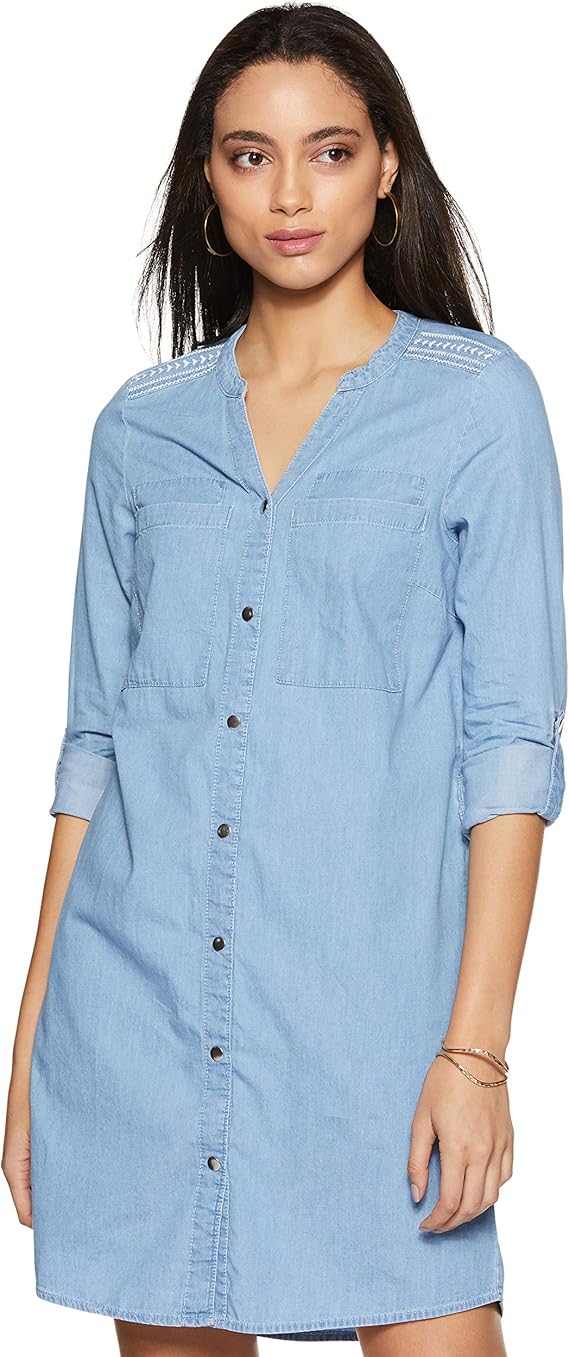 Buy VERO MODA Cotton aline Dress at Amazon.in