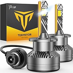 Termitor D2S Bulbs, 36000LM 10X Brighter 6500K Cool