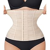 Eleady Waist Trainer for Women Corset Shapewear Tummy Control Adjustable Belly Binder Post Partum