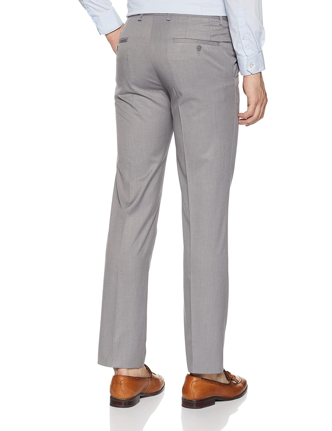 van heusen men's slim fit formal trousers
