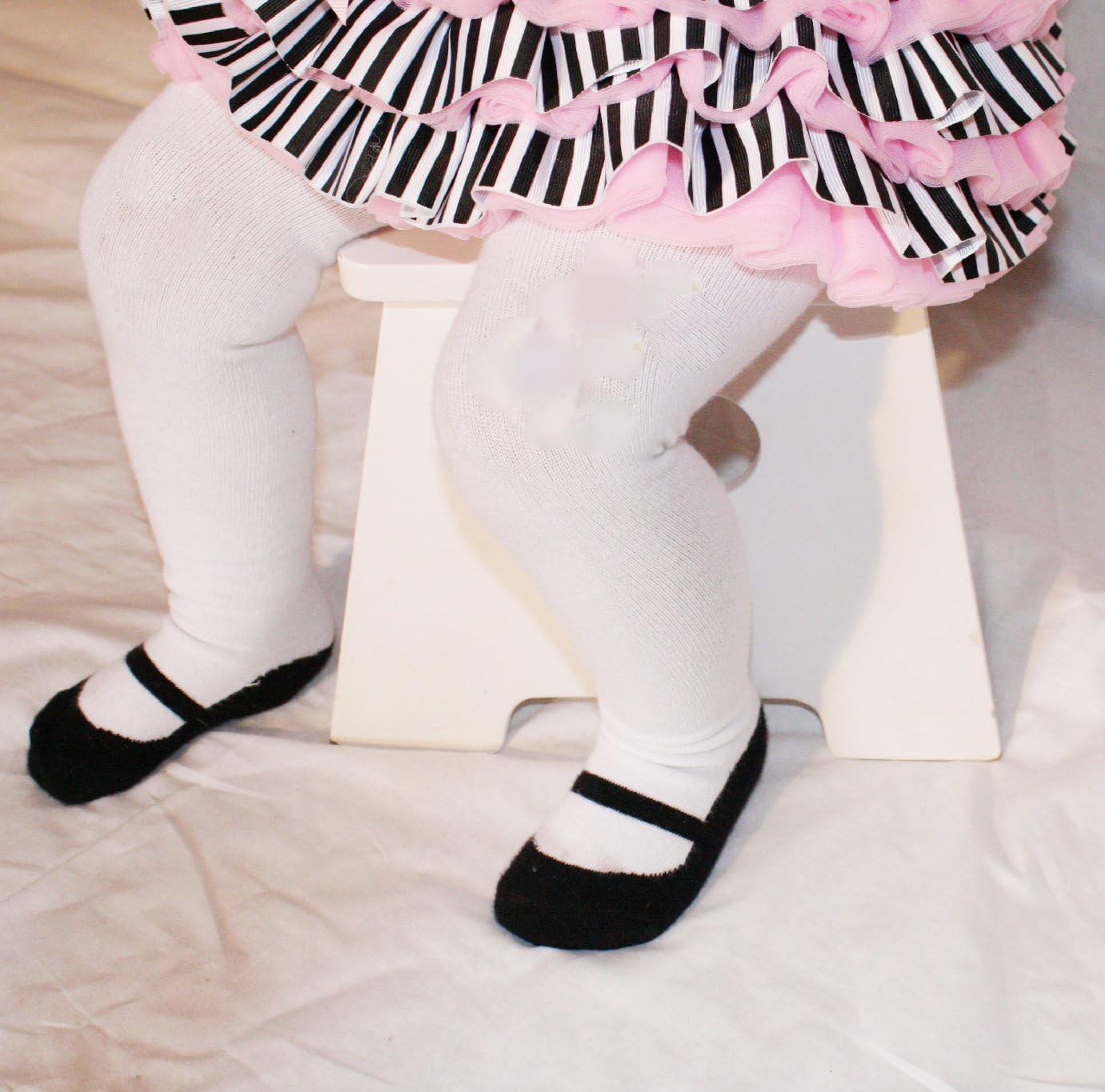baby shoe look tights
