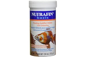 Nutrafin A7183 Basix Floating Goldfish Pellets, 85g (3-Ounce)