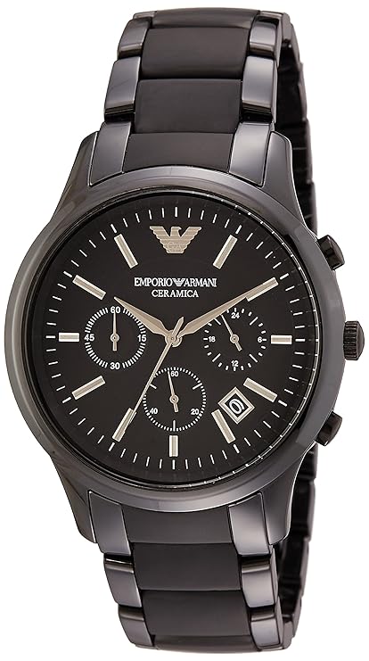 ORIGINAL ARMANI CERAMIC CHRONO UHR AR1452
