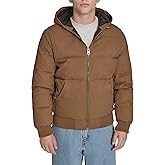 Levi's mens Quilted Bomber With Hood