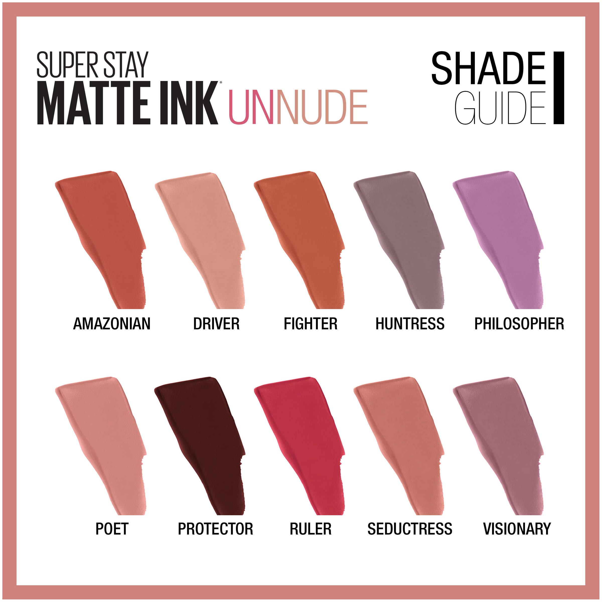 Maybelline Superstay Matte Ink Un Nude Liquid Lipstick