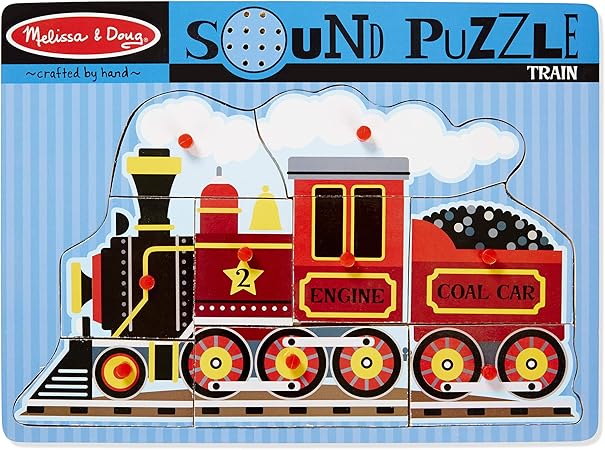 Melissa \u0026 Doug Train Sound Puzzle 