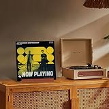 Ammonite Now Playing Vinyl Record Stand LED Light Wood Acrylic Display view 3