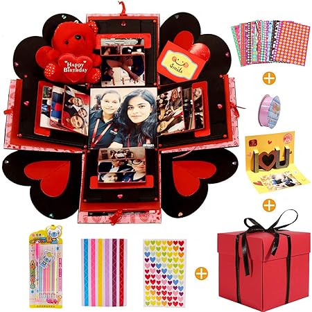 Mmtx Explosion Gift Box Sorprese Romantiche Creative Diy Photo Albumla Confezione Regalo Idee Regalo Per Compleanno Matrimoni Anniversario Album