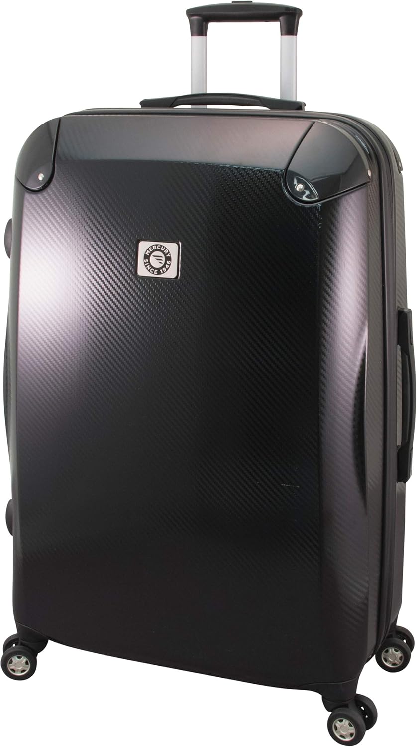 Mercury Luggage Luggage Carbon Fiber Upright 28 Inch, Black Buy Online