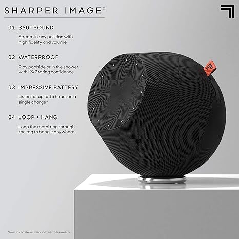 sharper image xl wireless party speaker