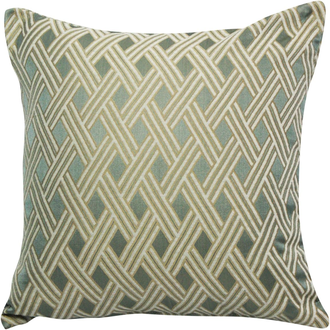 Urban Loft by Westex Interlace Silver/Gold Sofa Cushion Decorative Throw Pillow