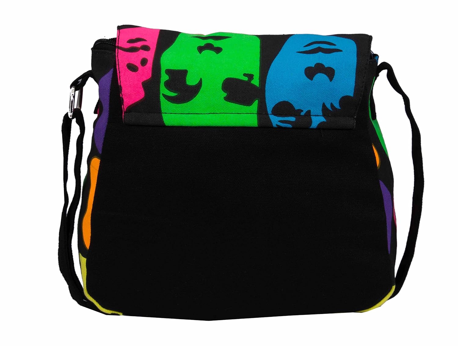 vivinkaa black face canvas sling bag for women