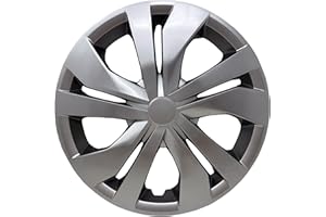 CAROLINA WHEEL COVER Premium Replica Hubcap, Replacement for Nissan Versa 2017-2024, 15-inch Wheel Cover (1 Piece)