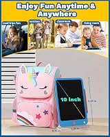 TEKFUN 10inch LCD Writing Tablet Colorful Doodle Board Blue Kids Toy view 3