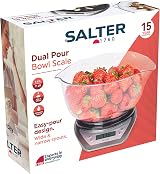 Salter Digital Kitchen Scale with 2L Removable Bowl and Aquatronic view 3